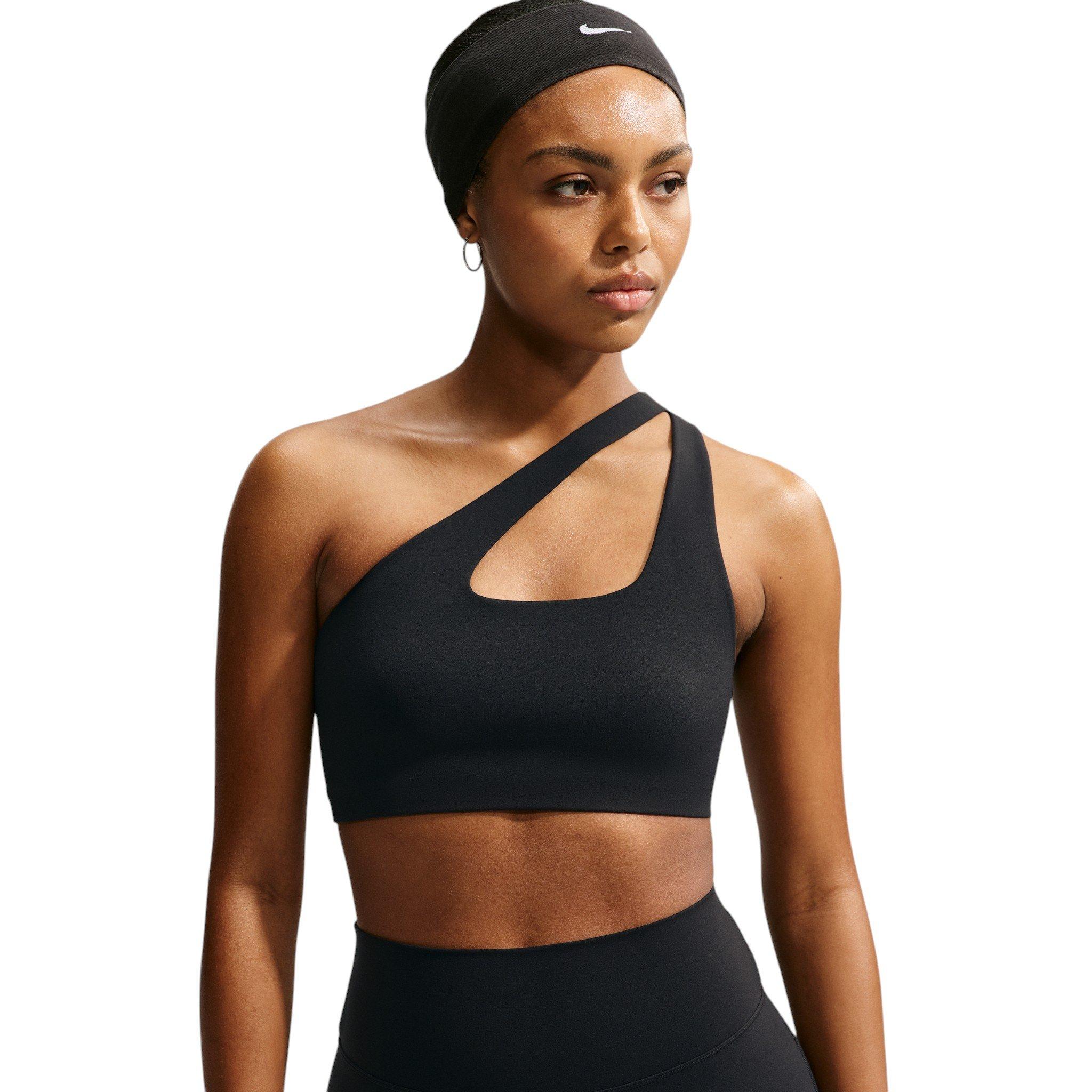 Nike Women's Zenvy Light-Support Sports Bra - Black - BLACK